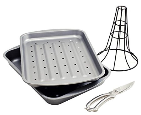 OvenStuff Non-Stick 4 Piece Healthy Roasting Set