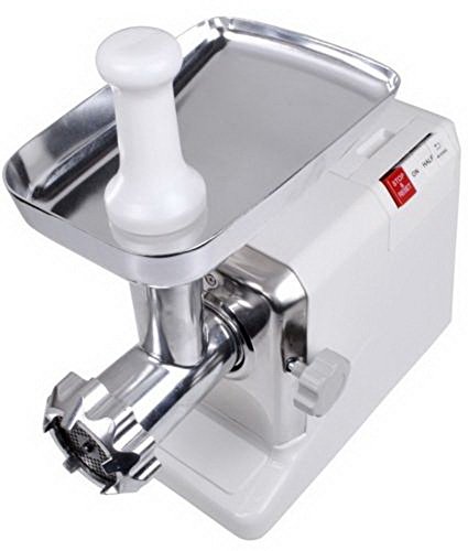 Heavy Duty 2.6 HP 2000 Watt Electric Industrial Meat Grinder Butcher Shop Kitchen 3 Speeds with 3 Cutting Blades