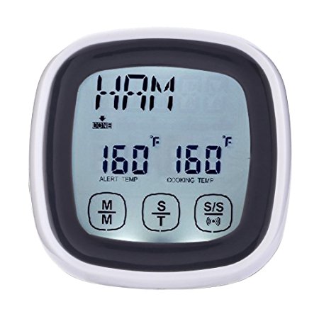 LCD Touchscreen BBQ Thermometer