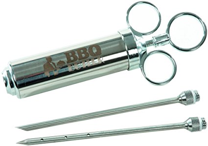 BBQ Butler Meat Injector - Stainless Steel Marinade Injector