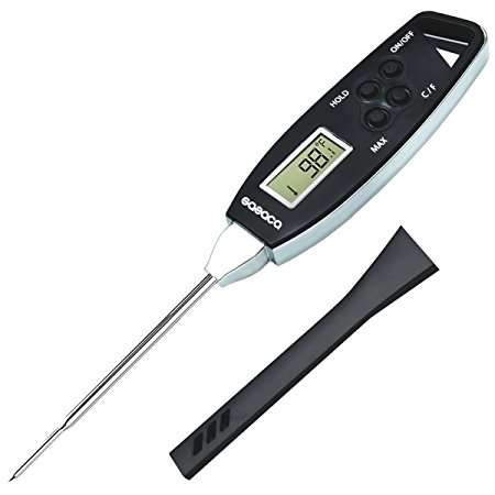 Instant Read Meat Thermometer Waterproof Digital Food Cooking Thermometer For Kitchen Candy BBQ Grill