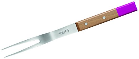 Opinel No 124 Parallele Pop Stainless Steel Carving Fork