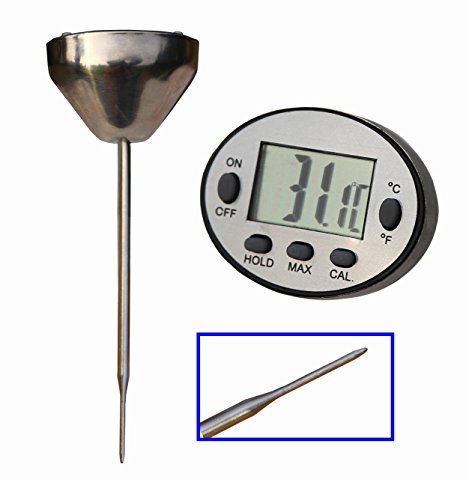 Exworks Digital Quick-Read cooking Thermometer -BBQ Meat Household Kitchen grill soup coffee turkey etc