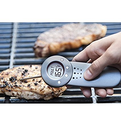 Charcoal Companion Talking Temp Digital Thermometer