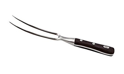 World Cuisine Paderno Forged Chefs Fork, 5 1/8 inch Length - 1 each.